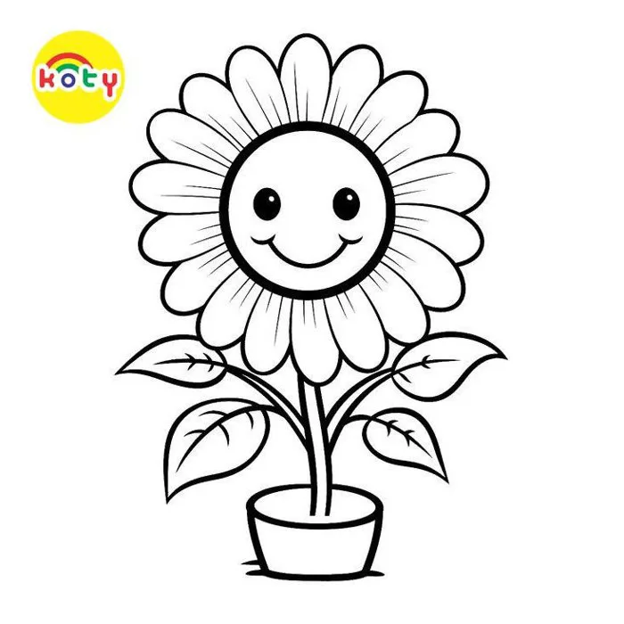 Bộ 50 Tranh Tô Màu Bông Hoa Dễ Thương cho bé Đồ Chơi Giấy A4, A5 mã TM539 |  Shopee Việt Nam