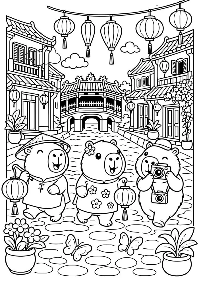 Mẫu Capybara dễ thương, dễ chỉnh sửa | Canva