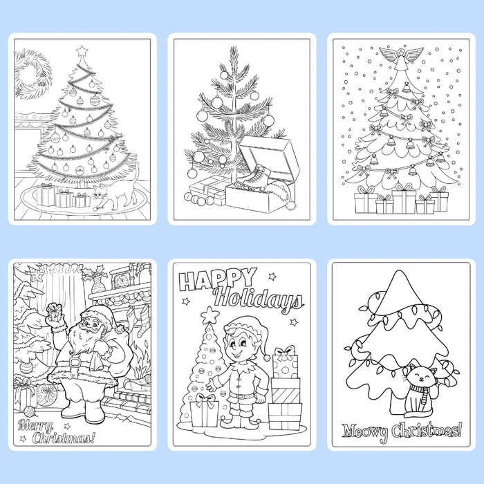 Tranh tô màu cây thông noel - Giá Tốt, Sale Tháng 09, Freeship 0Đ | Shopee  Việt Nam