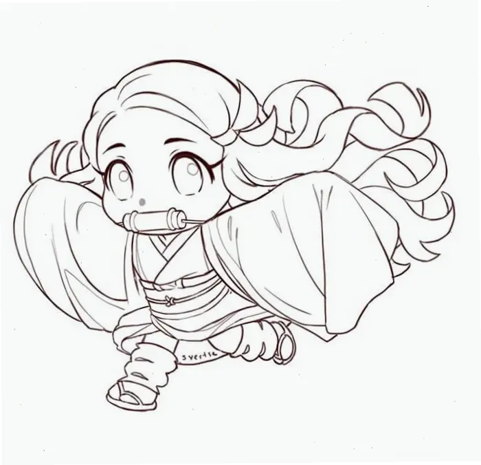 Khám phá 80+ Tranh Tô Màu Anime Cute Chibi Độc Đáo
