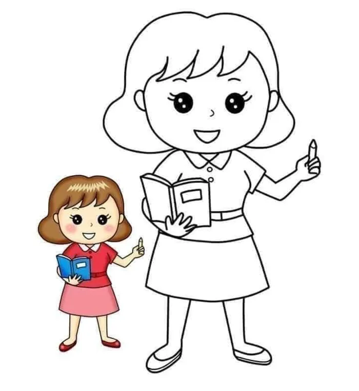MỘT SỐ TRANH CHO BÉ TÔ MÀU CHỦ ĐỀ NGHỀ NGHIỆP.