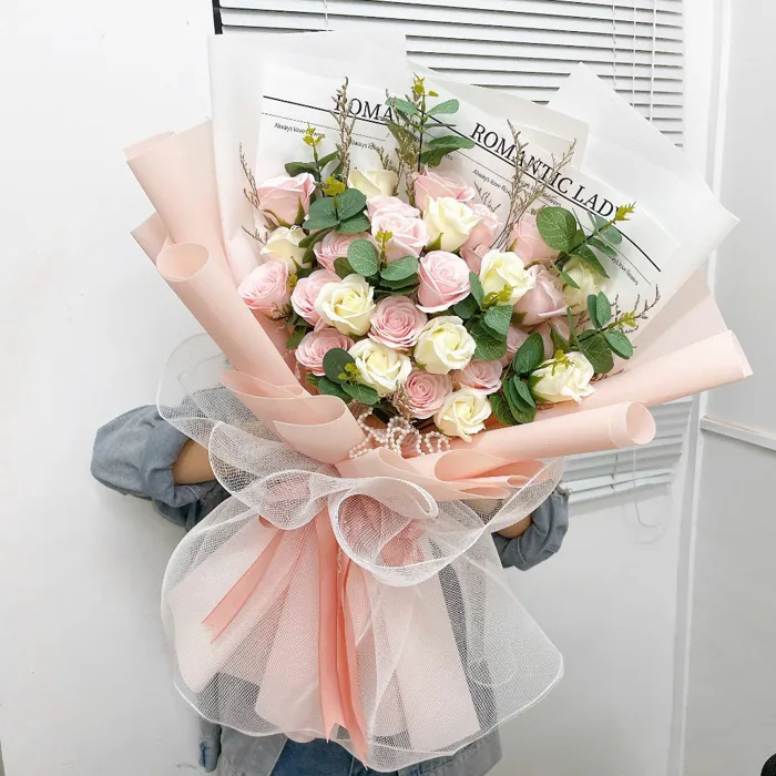 Thật 100% 🌺 Bó Hoa Hồng Sáp Dáng Dài Tặng Kèm Túi Thiệp - tặng tốt nghiệp, sinh  nhật, kỉ niệm | Shopee Việt Nam