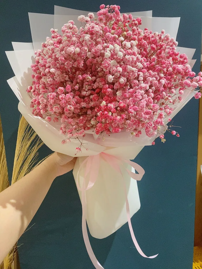 POEM FLOWERS - Hoa baby sinh nhật - Bó hoa baby tươi hồng tặng bạn gái