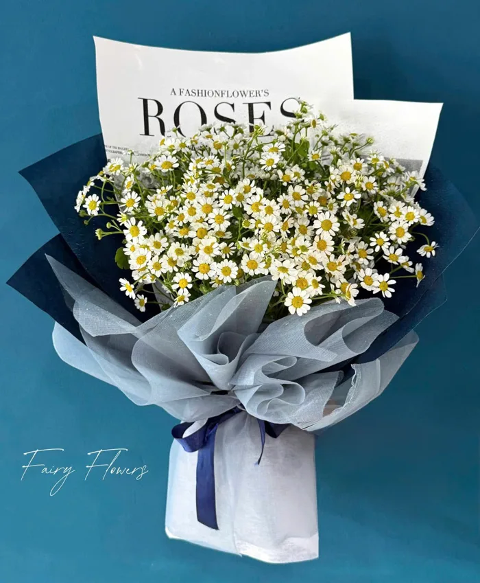 Bó Hoa Cúc Tana Màu Trắng MS027 - FAIRY FLOWERS | GỬI TỚI YÊU THƯƠNG