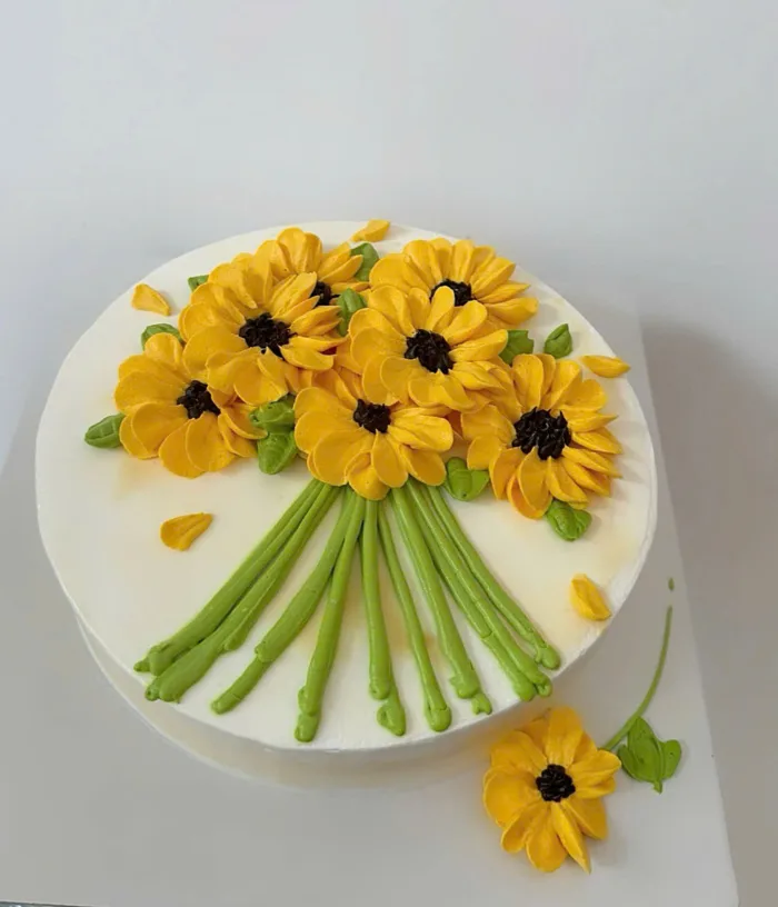 bánh sinh nhật hoa hướng dương - Bánh Sinh Nhật Kosho