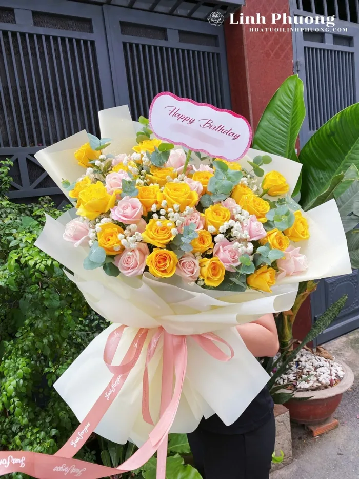 Bó Hoa Sinh Nhật - Món Quà Ý Nghĩa Đong Đầy Yêu Thương