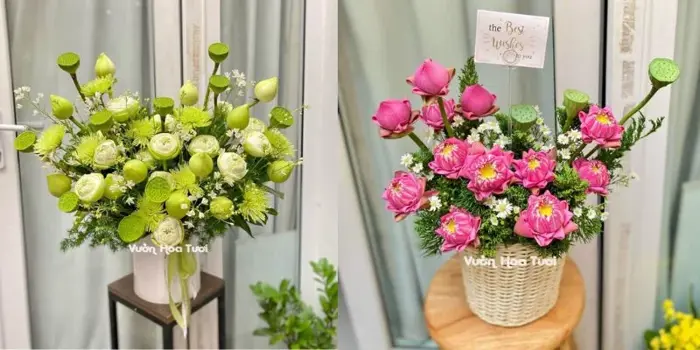 Bó Hoa Sen Tặng Sinh Nhật – Món Quà Gửi Trao Sự Chân Thành
