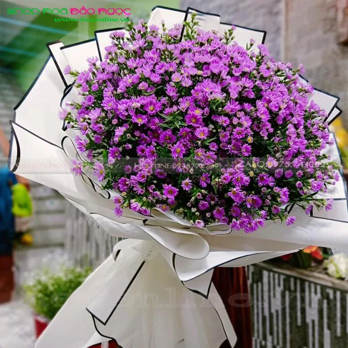 Bó hoa thạch thảo BN-B0245 - Shop Hoa Bảo Ngọc