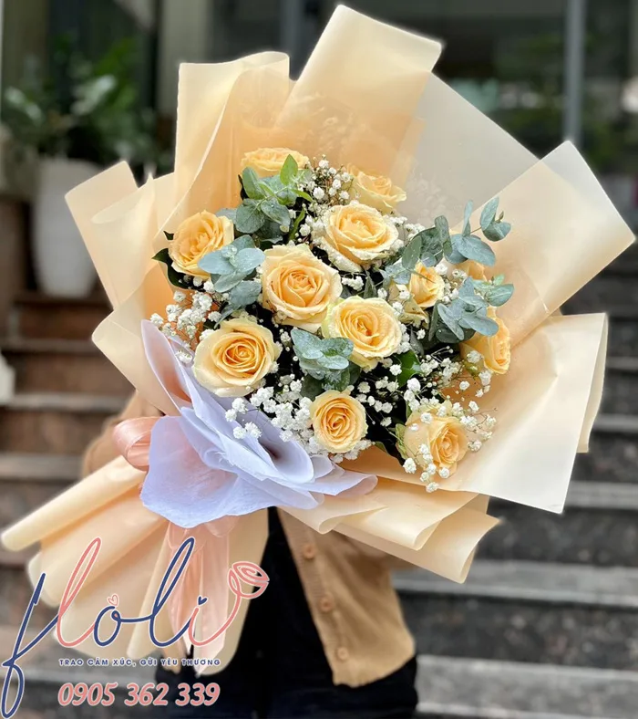 Bó Hoa Cẩm Tủ Cầu Mix Tươi Sáng BH869