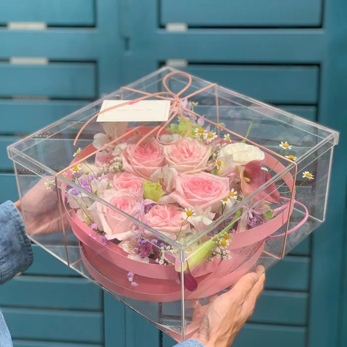 Hộp mica tặng sinh nhật