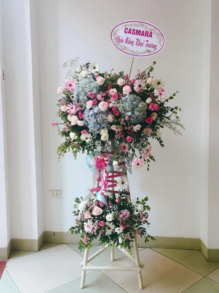 39+ Mẫu lẵng hoa khai trương 2 tầng đẹp nhất